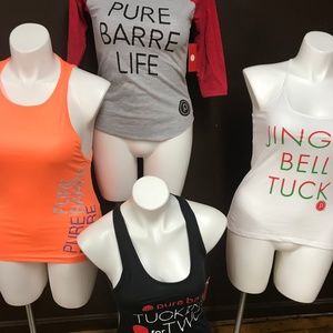 Lot# of 4 Pure Barre (Women's) Top'[s